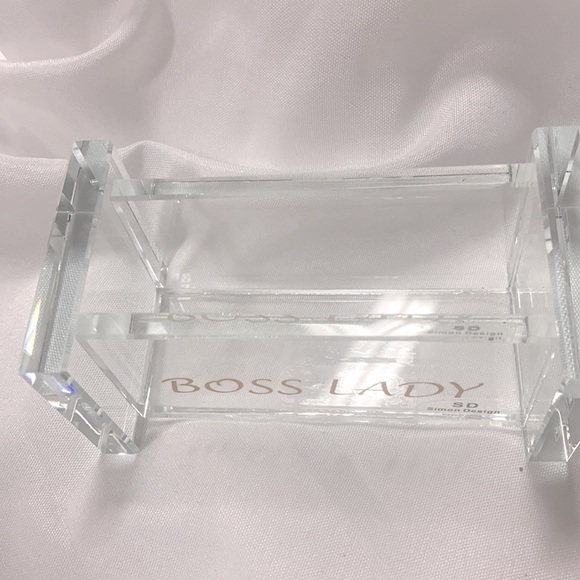 New BOSS LADY rare business card holder - Picture 2 of 5